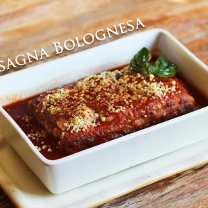Lasagna Bolognesa