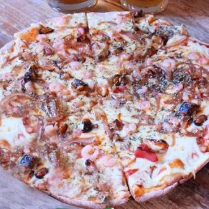 Pizzas a la Piedra - Gamberetto
